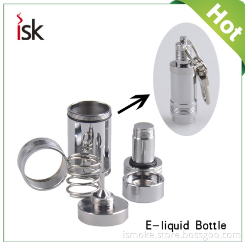 Isk New Metal E Liquid Bottle 5ml for E Cigarette